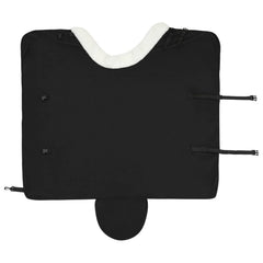 vidaXL Horse Blanket Black 95 cm Polar fleece 5