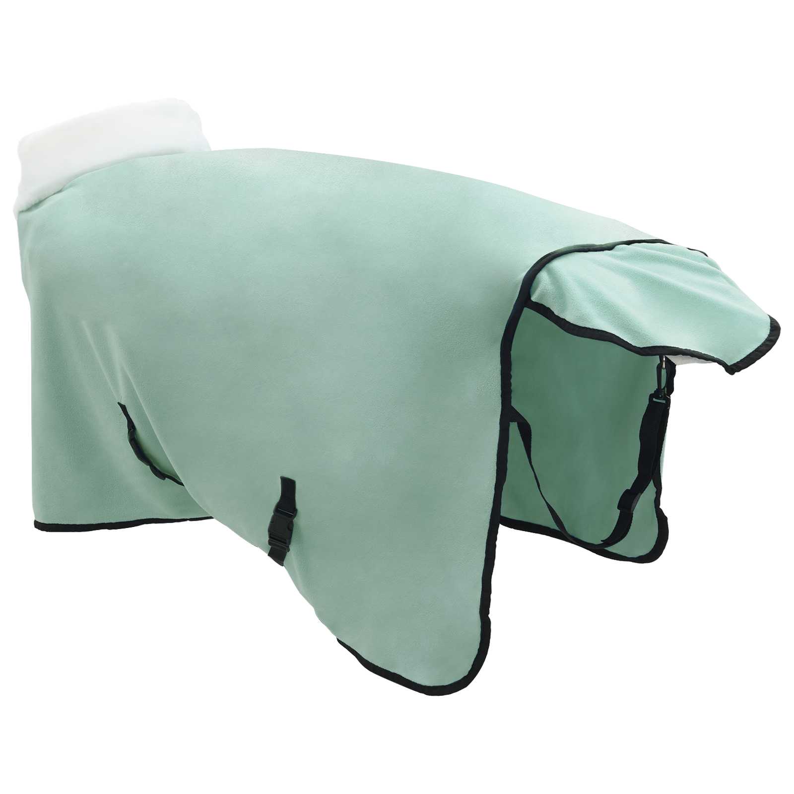 vidaXL Horse Blanket Special Green 95 cm Polar fleece 4