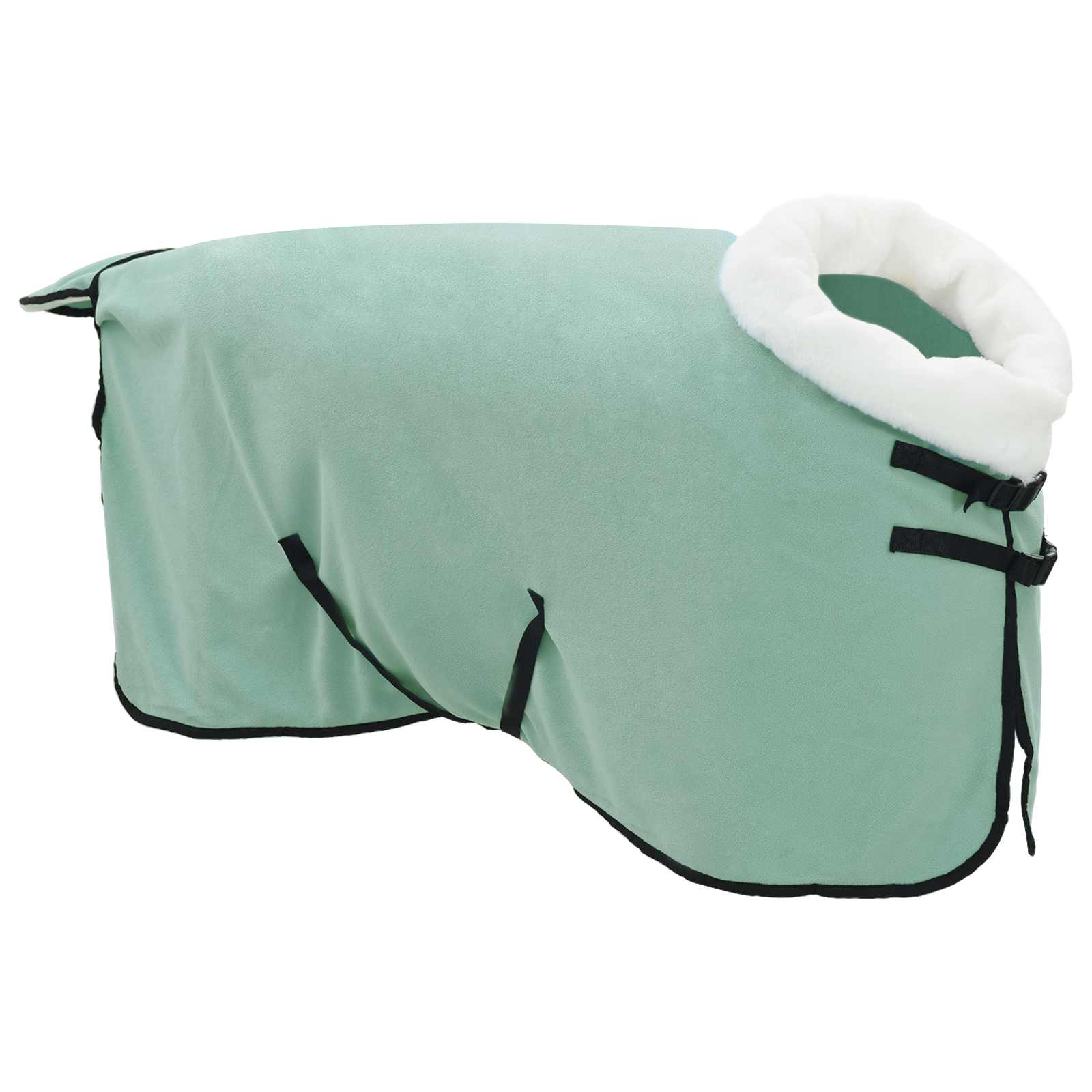 vidaXL Horse Blanket Special Green 105 cm Polar fleece 3