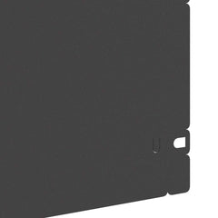 Lawn Edgings Steel Flower Black