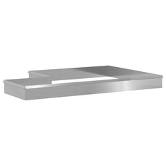 vidaXL Snail Fences 16 pcs 100 x 3.5 x 25 cm Galvanised Steel Silver 2