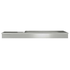vidaXL Snail Fences 16 pcs 100 x 3.5 x 25 cm Galvanised Steel Silver 5