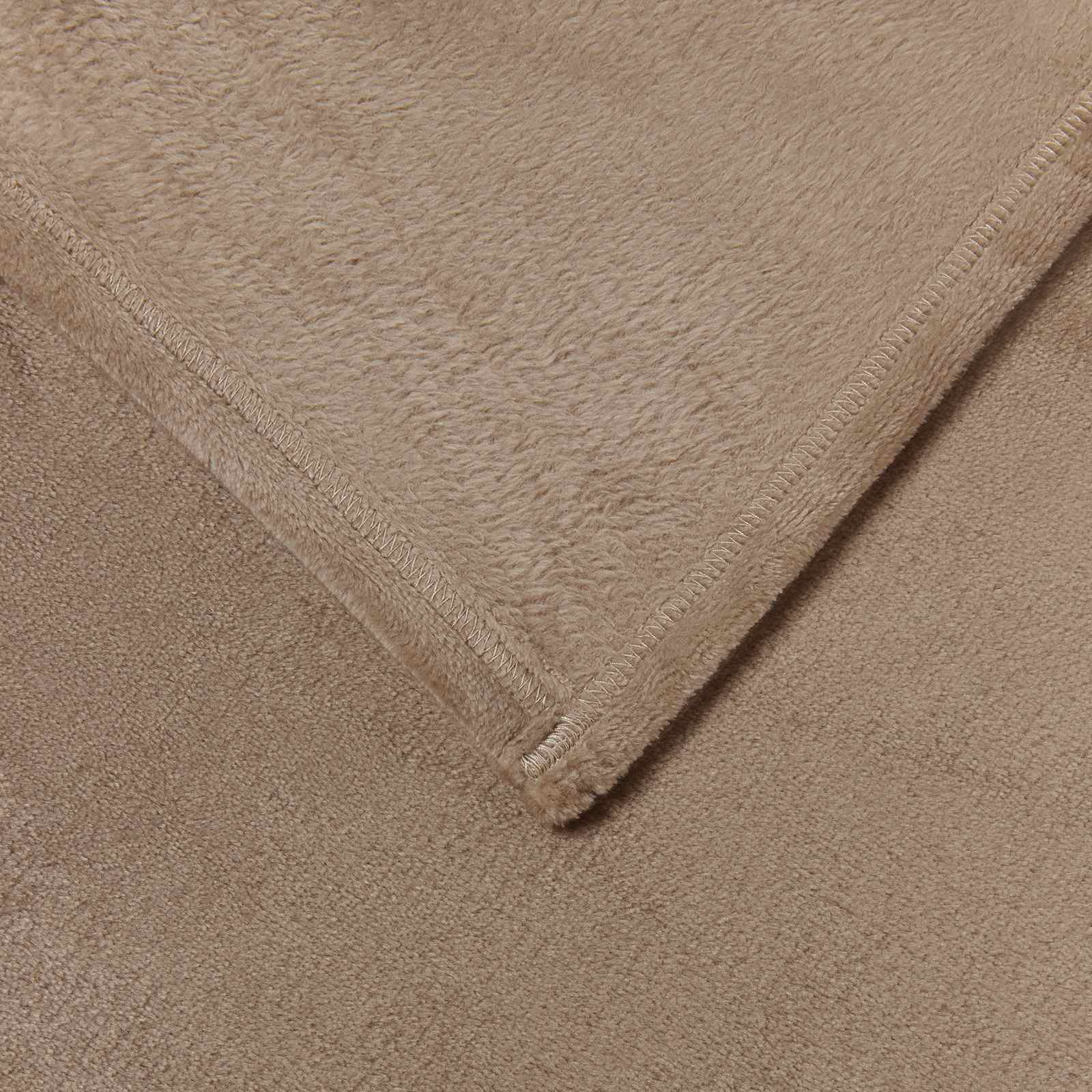 vidaXL Throw Blankets 6 pcs Camel 130 x 150 cm 3.04 kg Fleece 6
