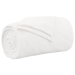vidaXL Throw Blankets 6 pcs White 130 x 150 cm 3.04 kg Fleece 4