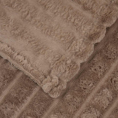 vidaXL Throw Blankets 6 pcs Camel 150 x 130 cm 2.75 kg Fleece 6