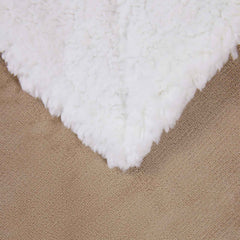 vidaXL Throw Blanket Camel 150 x 200 cm 1.64 kg Fleece 5