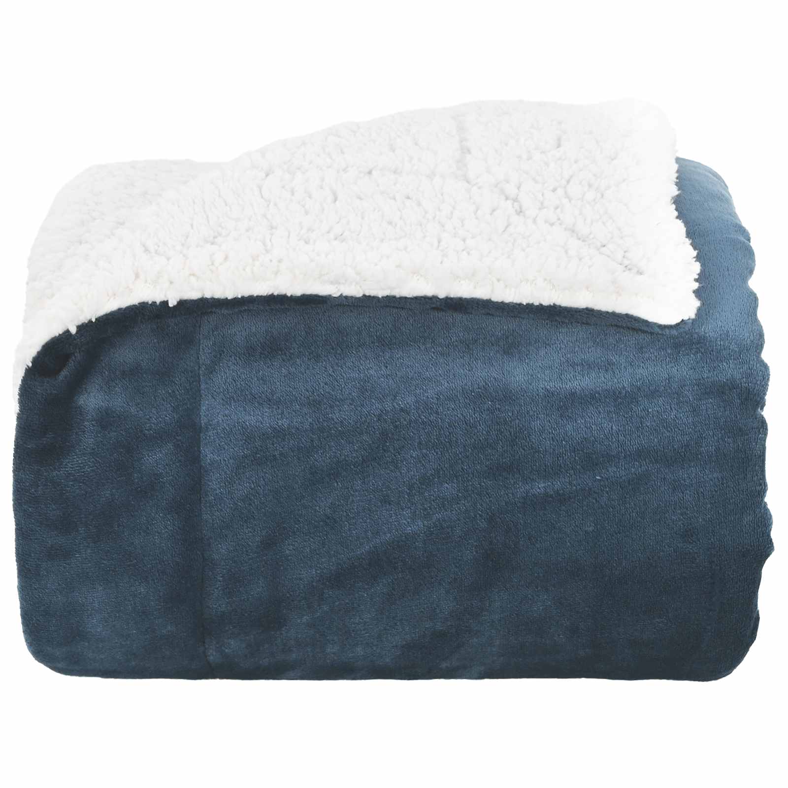 vidaXL Throw Blanket Navy Blue 150 x 200 cm 1.64 kg Fleece 4