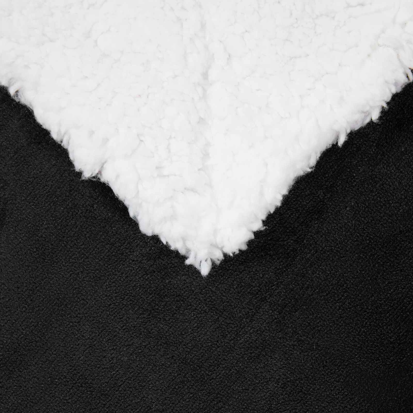 vidaXL Throw Blanket Black 150 x 200 cm 1.64 kg Fleece 5