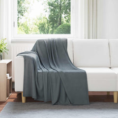 vidaXL Throw Blankets 170 x 130 cm 1.86 kg Fleece 6 pcs