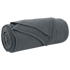 Throw Blankets 240 x 220 cm 4.28 kg Fleece 6 pcs Dark grey
