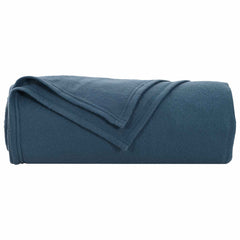 vidaXL Throw Blankets 6 pcs Navy Blue 200 x 150 cm 2.52 kg Fleece 5