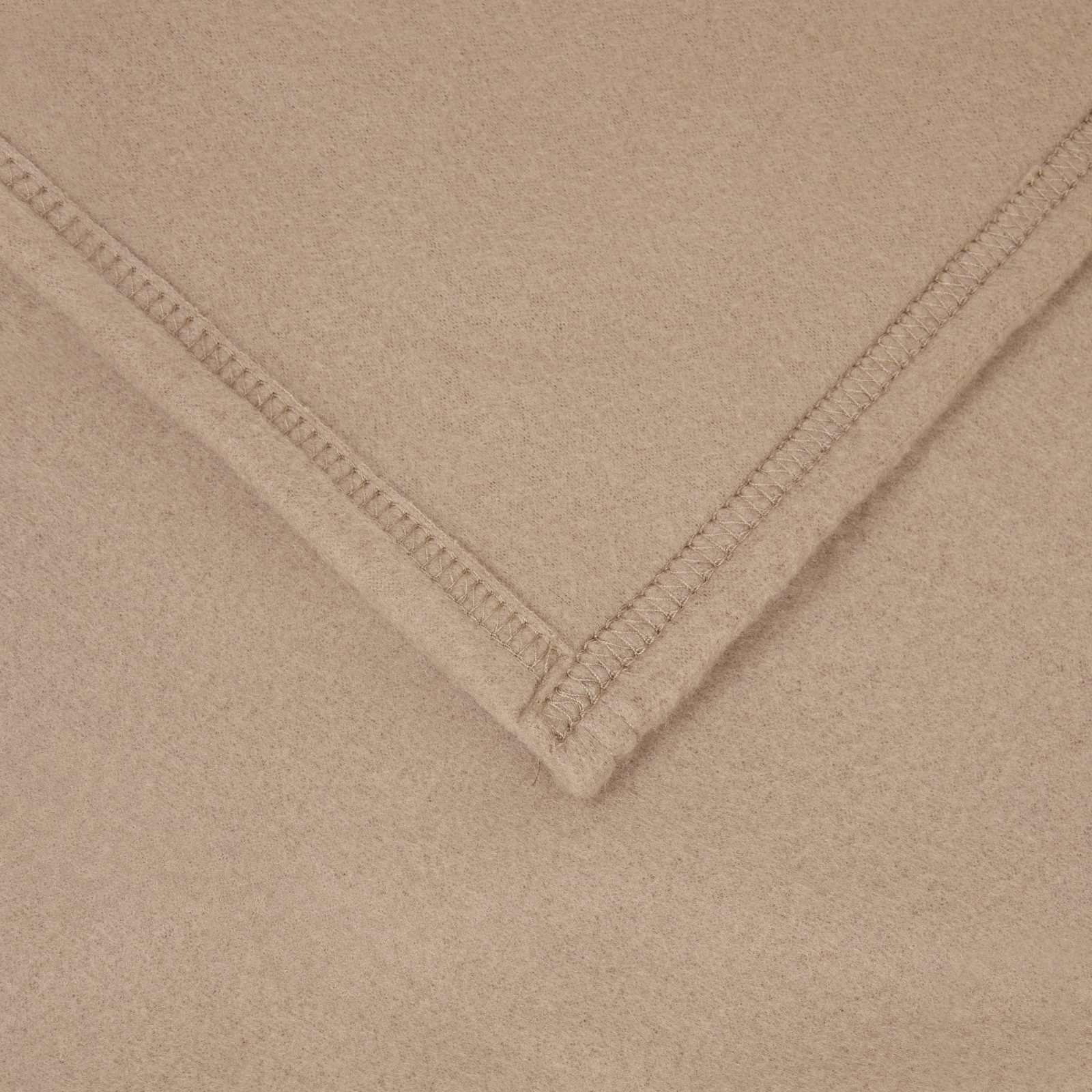 vidaXL Throw Blankets 6 pcs Camel 210 x 140 cm 2.48 kg Fleece 6