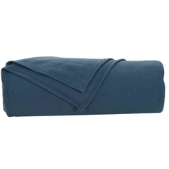 vidaXL Throw Blankets 6 pcs Navy Blue 210 x 140 cm 2.44 kg Fleece 5
