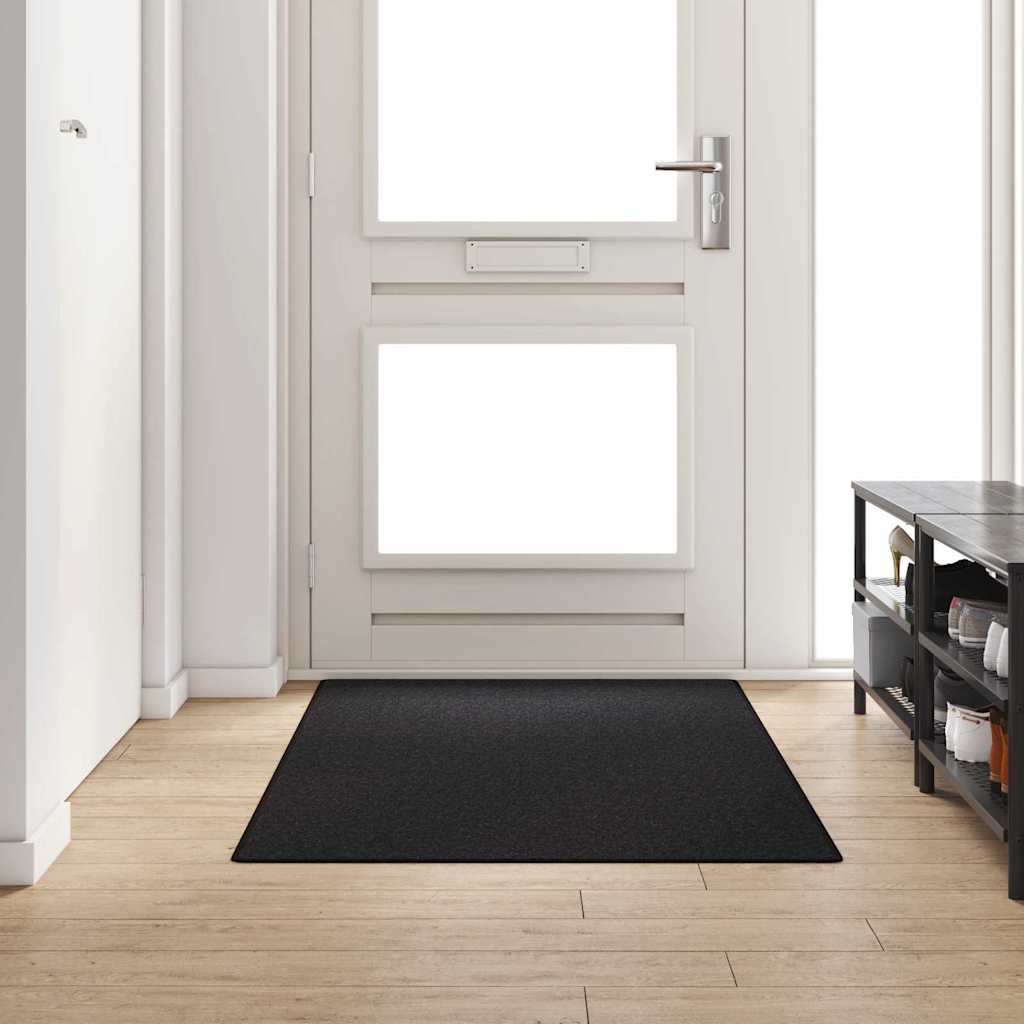 vidaXL Carpet Runner Anthracite 100 x 200 cm 100% Polypropylene 1