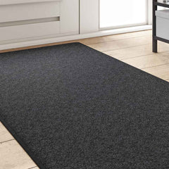 vidaXL Carpet Runner Dark Grey 80 x 500 cm 100% Polypropylene 3
