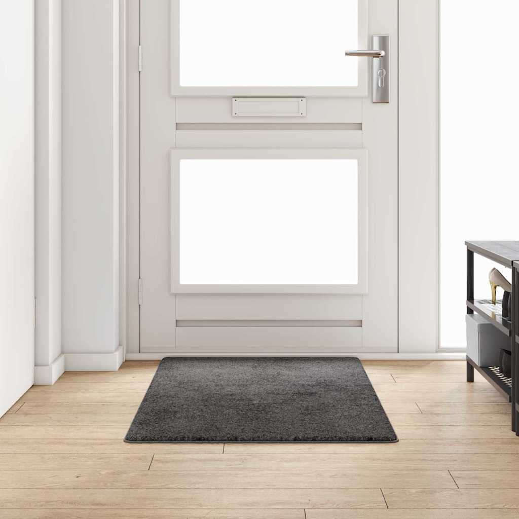 vidaXL Carpet Runner Grey 80 x 150 cm 100% Polypropylene Tuft 1