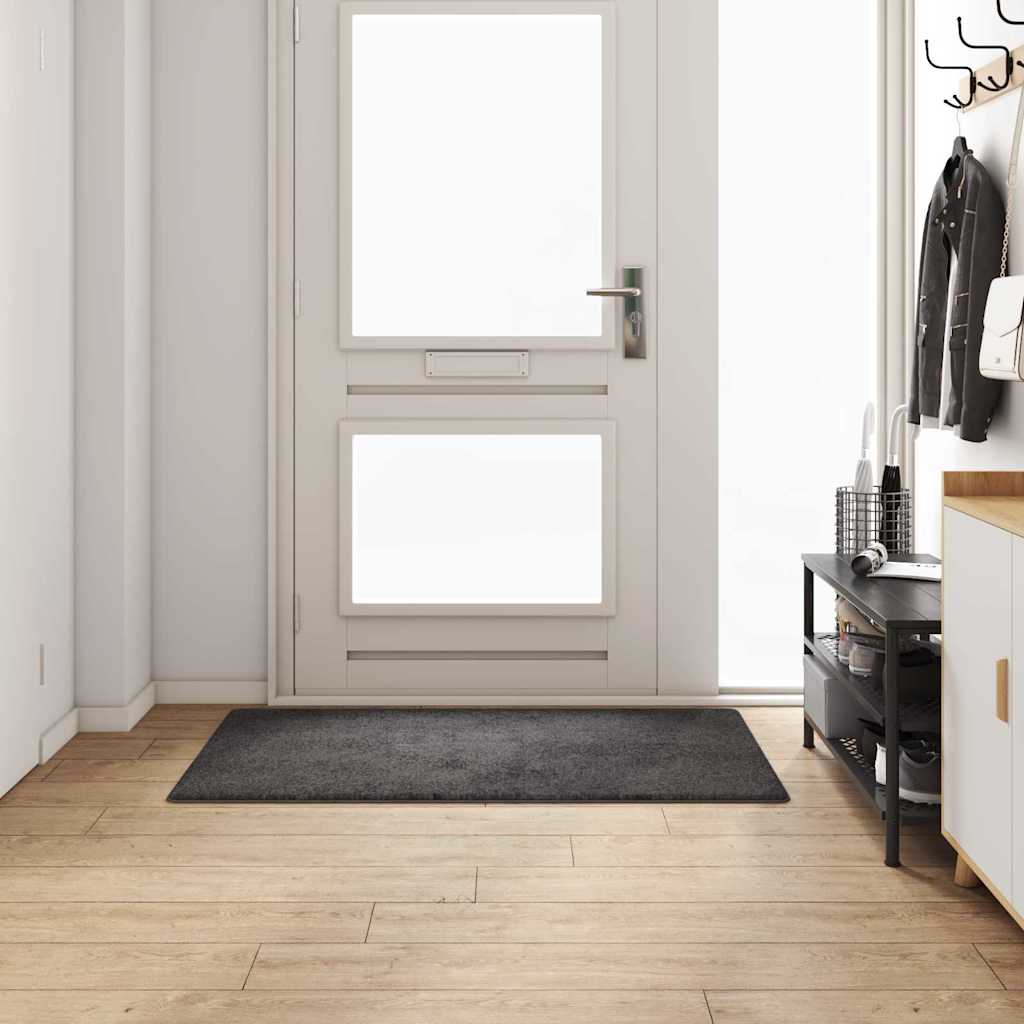 vidaXL Carpet Runner Grey 80 x 150 cm 100% Polypropylene Tuft 3