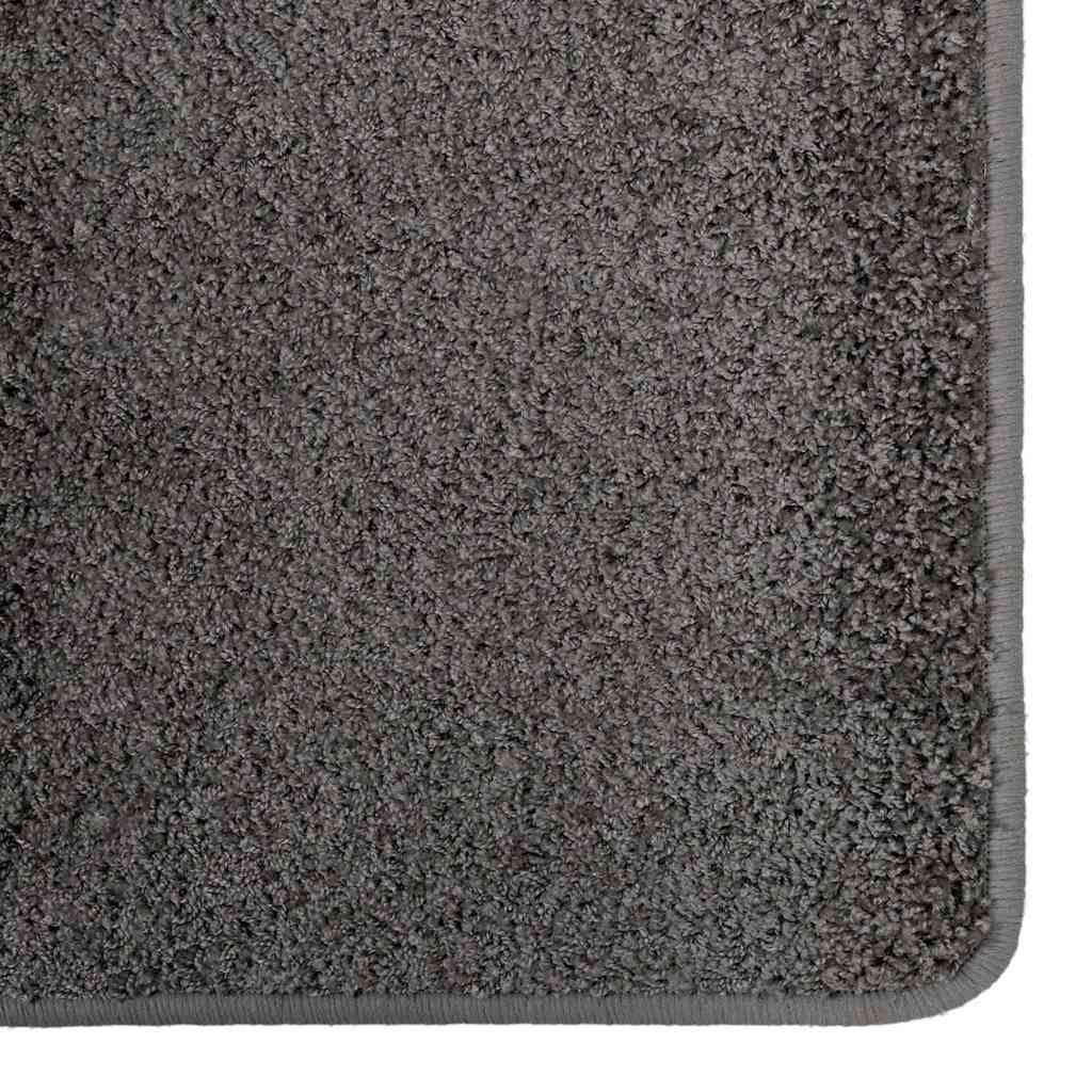 vidaXL Carpet Runner Grey 100 x 150 cm 100% Polypropylene Tuft 4