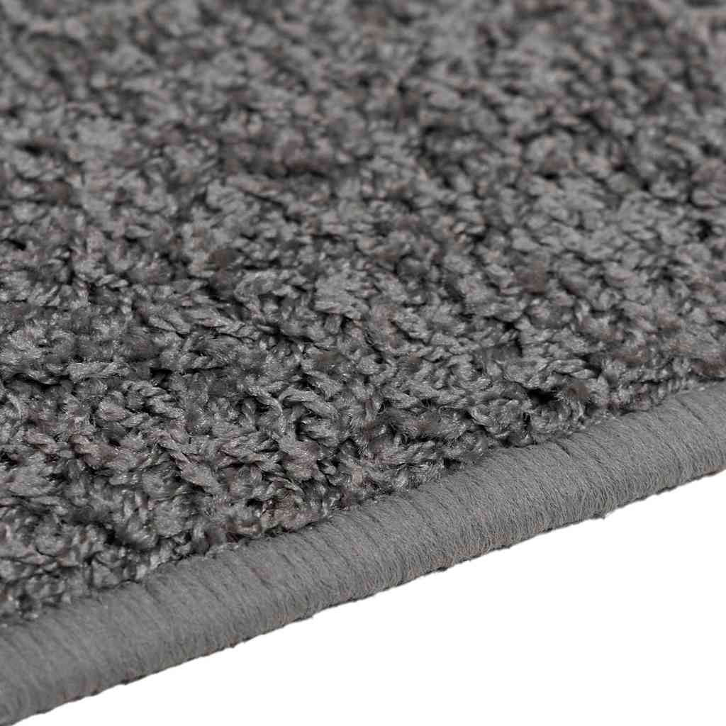 vidaXL Carpet Runner Grey 100 x 150 cm 100% Polypropylene Tuft 6