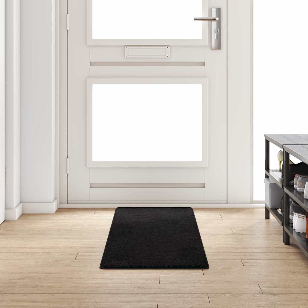 vidaXL Carpet Runner Black 50 x 200 cm 100% Polypropylene Tuft 1