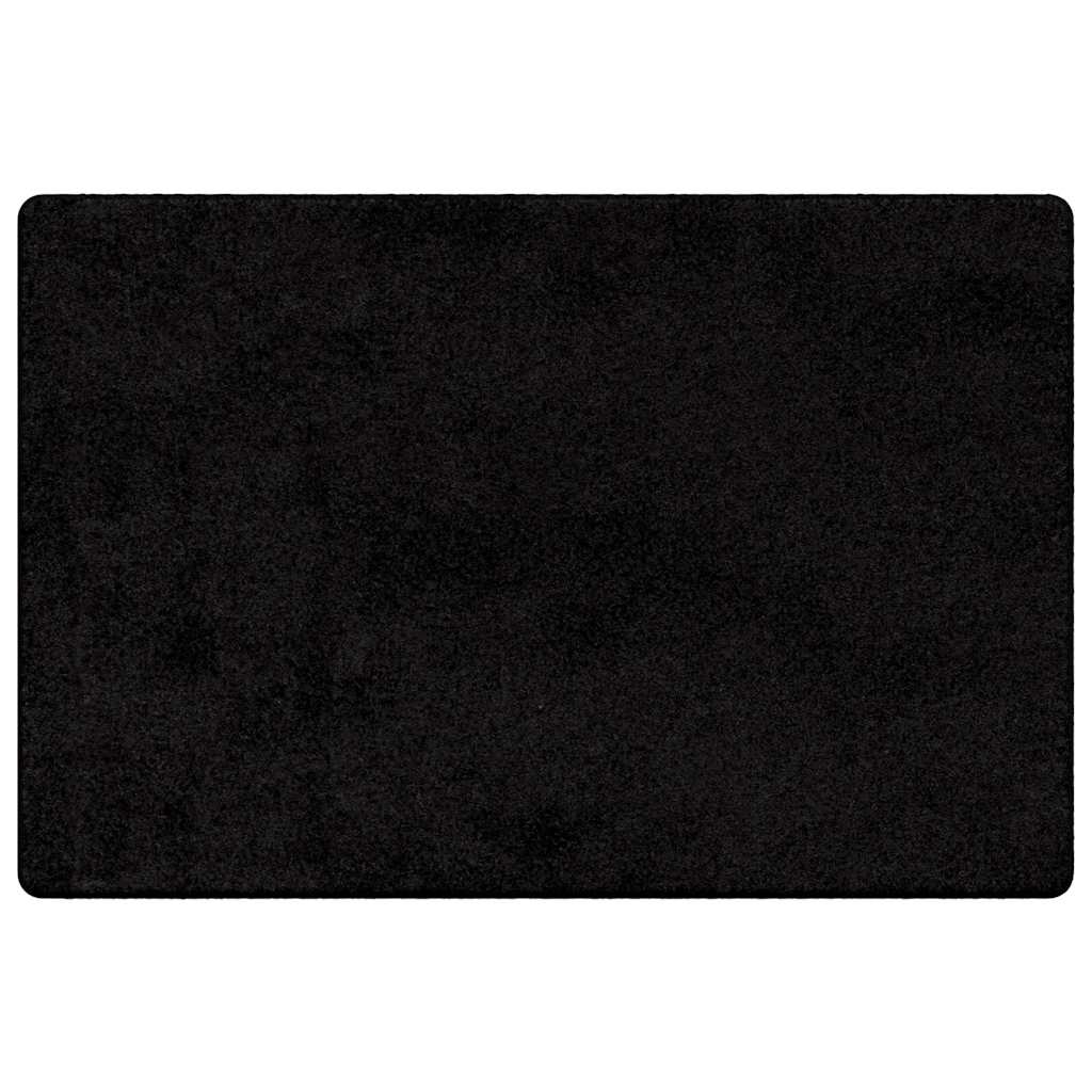 vidaXL Carpet Runner Black 100 x 150 cm 100% Polypropylene Tuft 2