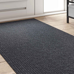 vidaXL Carpet Runner Grey 80 x 300 cm Fabric 4