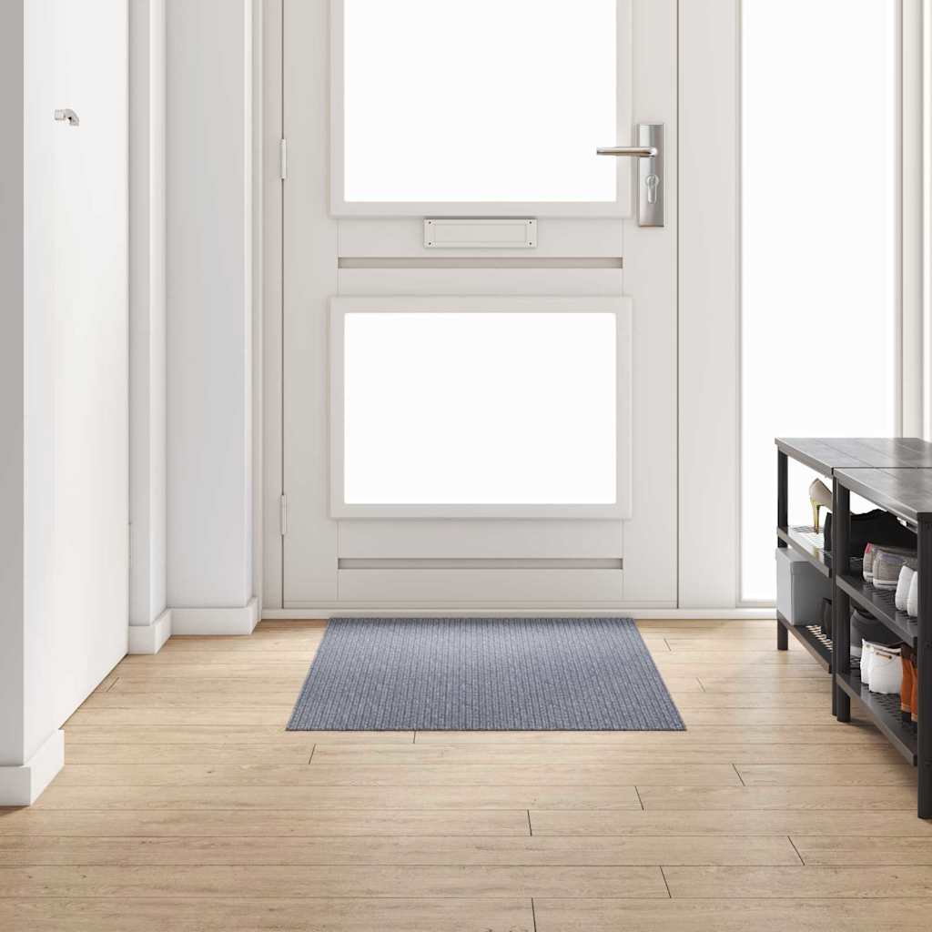vidaXL Carpet Runner Light Grey 80 x 150 cm Fabric 1