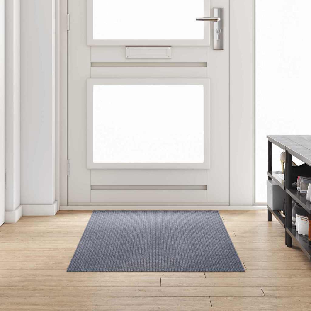 vidaXL Carpet Runner Light Grey 80 x 200 cm Fabric 1