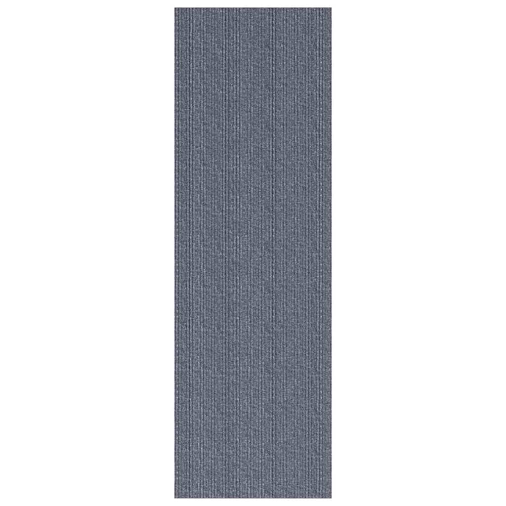 vidaXL Carpet Runner Light Grey 100 x 300 cm Fabric 2