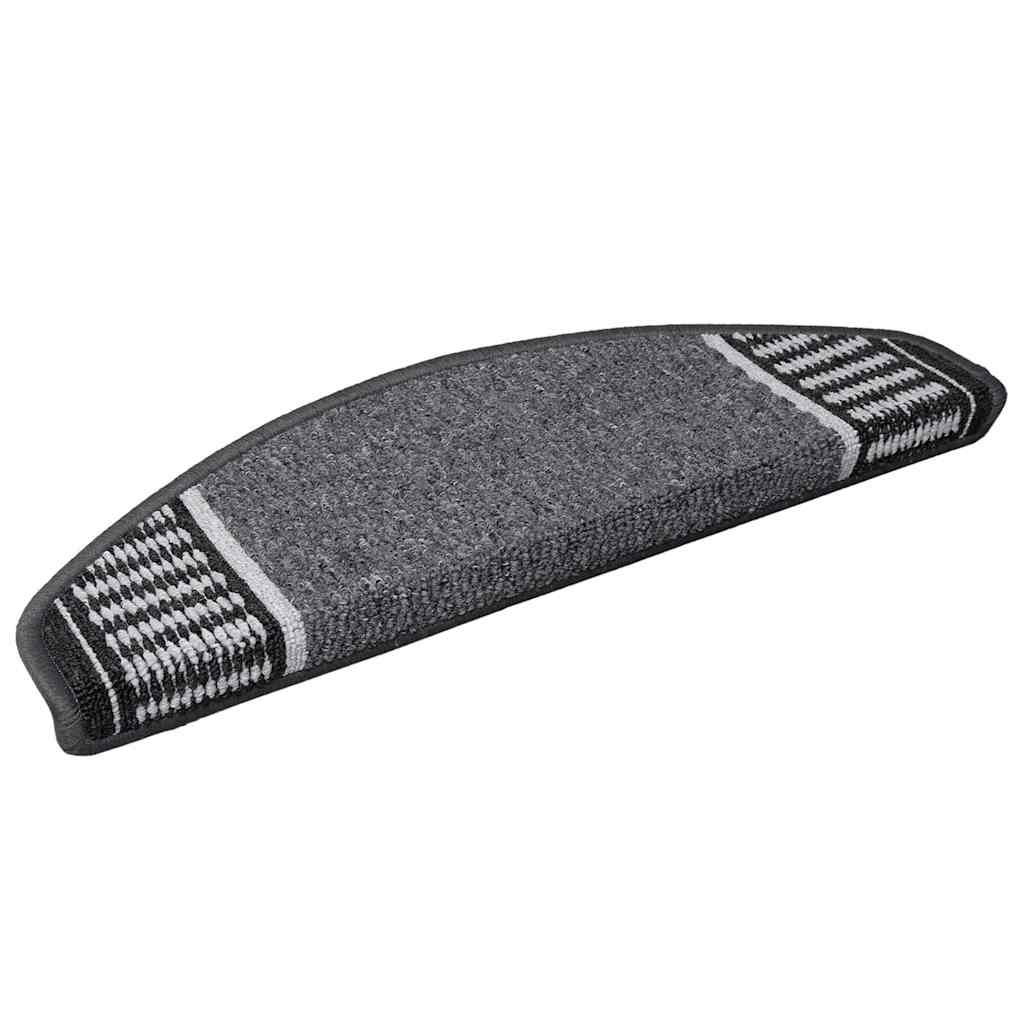vidaXL Self-adhesive Stair Mats 15 pcs 65 x 21 x 4 cm Non-Slip 2