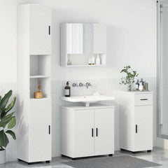 Bathroom Furniture Set 4 pcs 61 x 35 x 64 cm White