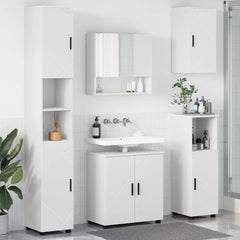 Bathroom Furniture Set 5 pcs 61 x 35 x 64 cm White