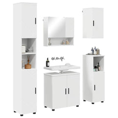Bathroom Furniture Set 5 pcs 61 x 35 x 64 cm White