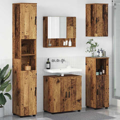 Bathroom Furniture Set 5 pcs 61 x 35 x 64 cm Old wood