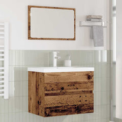 Bathroom Furniture Engineered Wood Old