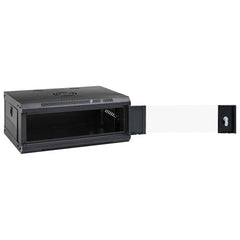vidaXL Network Cabinet with Storage Black 53 x 45 x 21 cm Steel 2