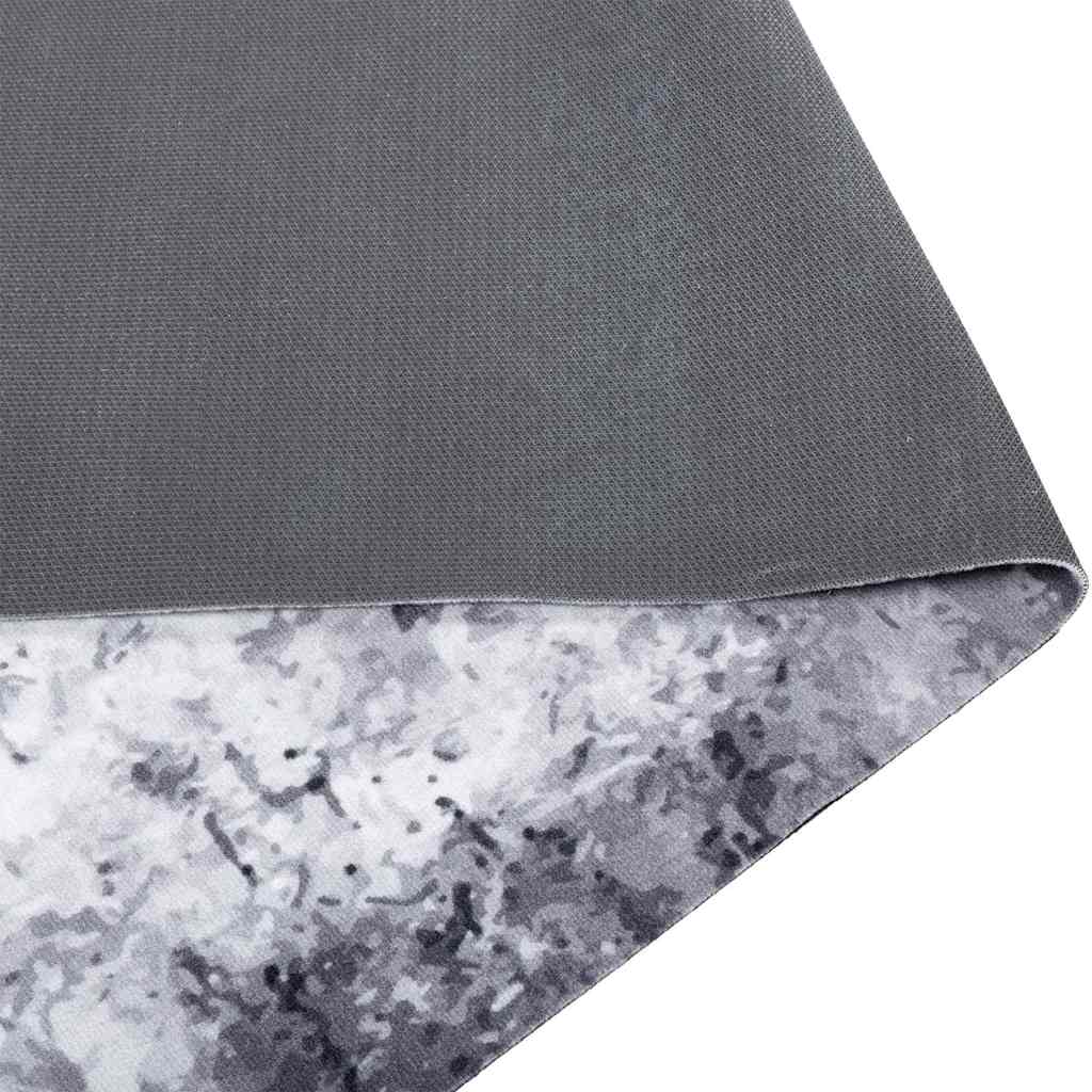 vidaXL Kitchen Rug Grey 180 x 60 cm Velvet 4