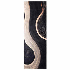 vidaXL Kitchen Rug Black 180 x 60 cm Velvet 2
