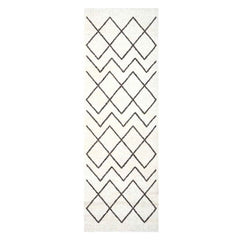 vidaXL Kitchen Rug White 180 x 60 cm Velvet 2