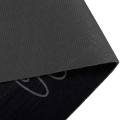 vidaXL Kitchen Rug Cutlery Black 180 x 60 cm Velvet 4