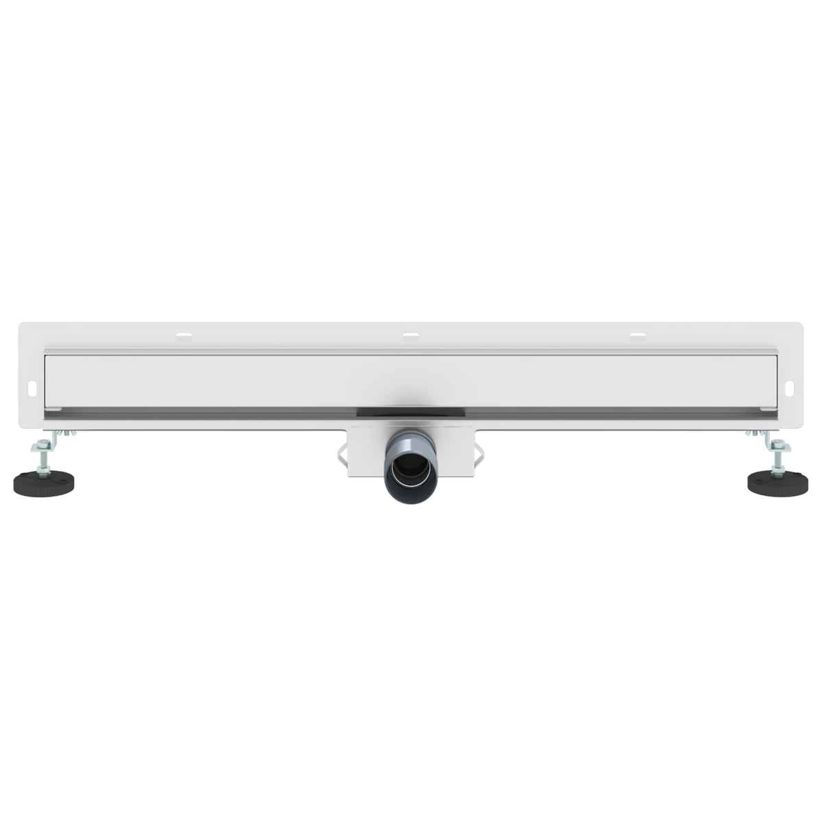 Wall Mounted Shower Drain Silver Stainless Steel 304 70 cm
