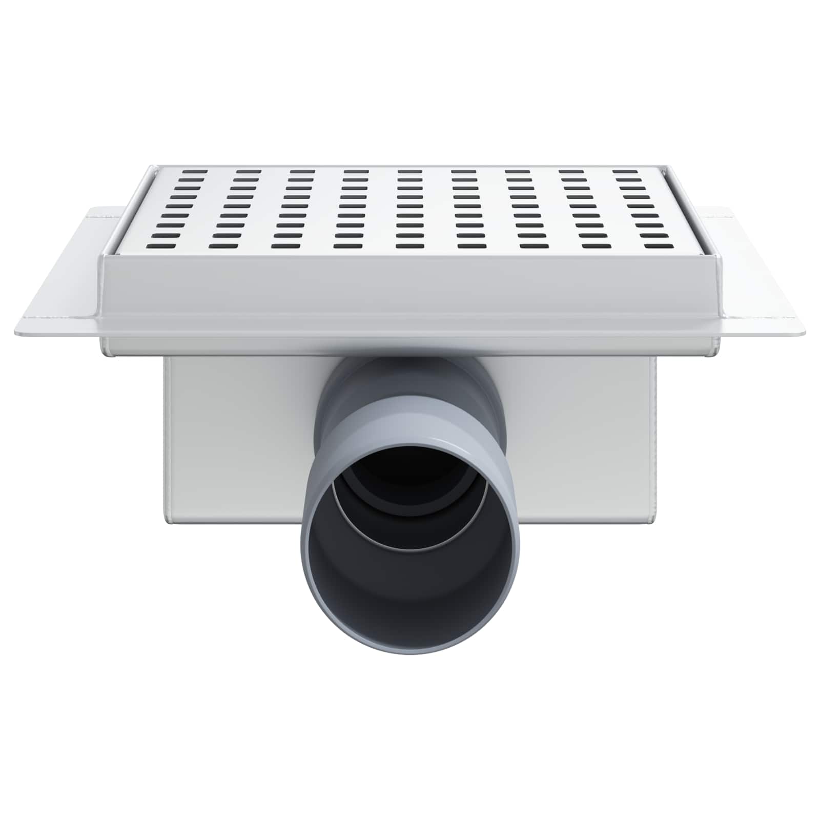 vidaXL Dot Shower Drain Silver 15 x 15 cm Stainless Steel 304 4