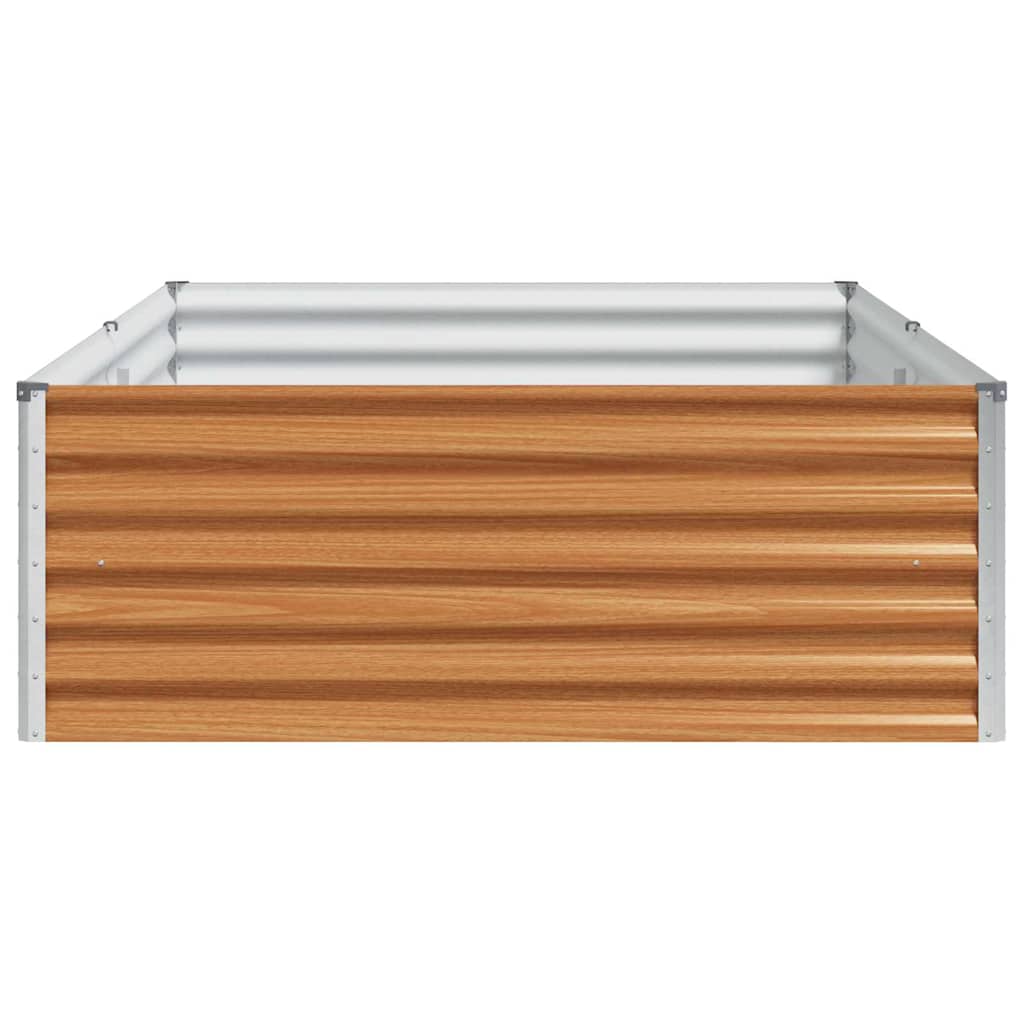 vidaXL Garden Raised Bed Light Brown 195 x 100 x 36 cm 6