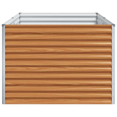 vidaXL Garden Raised Bed Light Brown 195 x 100 x 68 cm 6