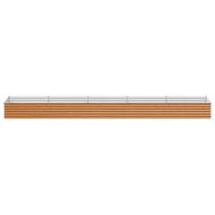 vidaXL Garden Raised Bed Light Brown 485 x 100 x 36 cm 5