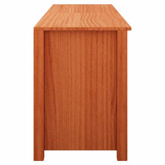 vidaXL Shoe Bench 160 x 36.5 x 50 cm Wax Brown 5