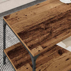 vidaXL Coffee Table Old Wood 80 x 50 x 40 cm Engineered Wood 4