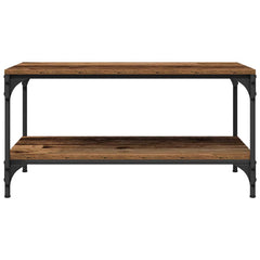 vidaXL Coffee Table Old Wood 80 x 50 x 40 cm Engineered Wood 5