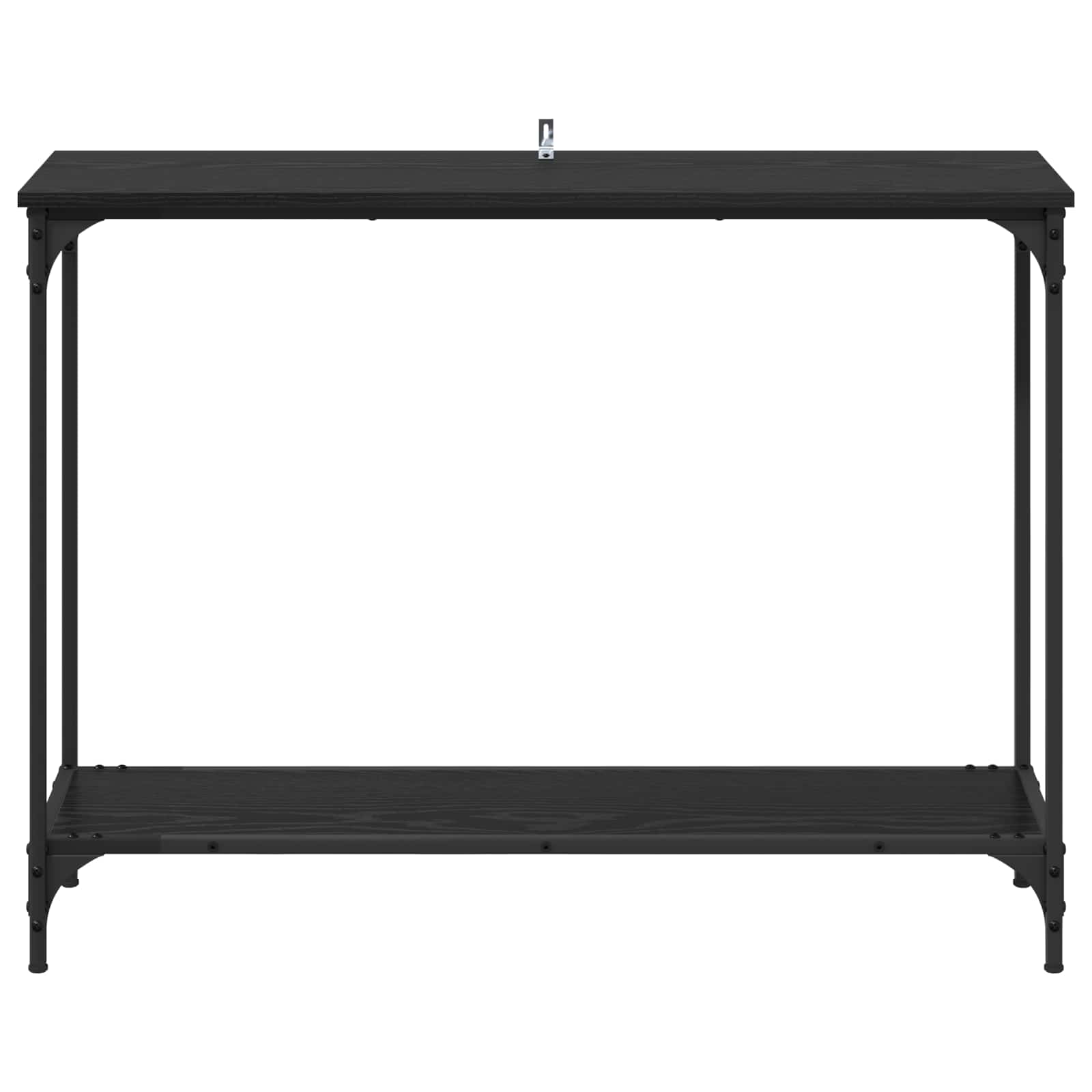 vidaXL Console Table Black oak 101 x 30.5 x 75 cm Engineered wood 5