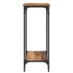 vidaXL Console Table Old wood 75 x 30.5 x 75 cm Engineered wood 6